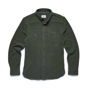 NEW SURFSIDE SUPPLY men's brian button up top in olive heather